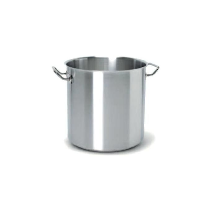 Ballarini 9222 45 Serie 9200 Pentola professionale in Acciaio Inox 18-10 con Due Manici colore Argentato