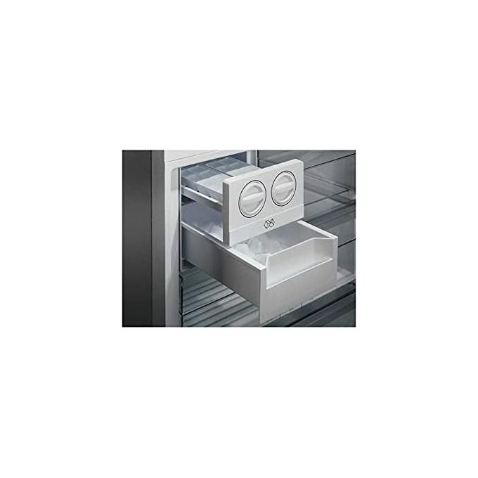 Electrolux LNT7MF46X2 MultiSpace 800 Frigorifero Combinato 481 L 192 cm Classe F 43 dB No Frost TwinTech colore Acciaio Inox