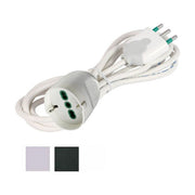 Fme Prolunga 10.3x1.50mt Nero Presa Schuko