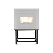 Extraflame 9278452 Kit Supporto per Inserti a Pellet Comfort P85 e P85 Plus Altezza Regolabile 373-463-563 mm Lunghezza 760 mm Profondita' 560 mm colore Nero