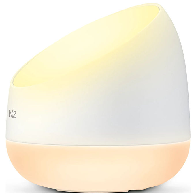 WiZ 8719514553026 Squire Lampada da tavolo smart LED 9W 620 lumen RGB Wi-Fi Bluetooth colore Bianco
