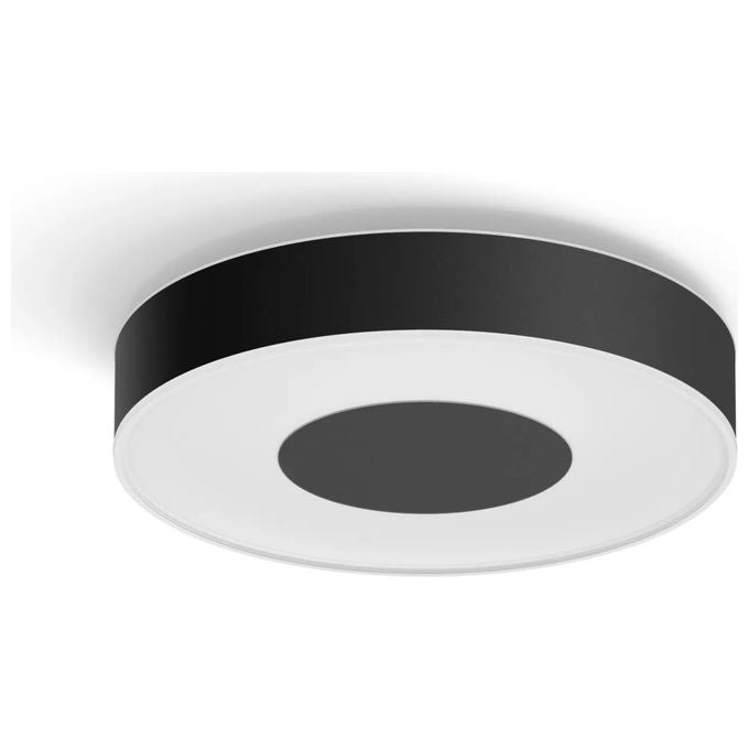 Philips Hue 929003526301 Xamento Plafoniera Smart LED per Bagno IP44 White and Color Ambiance 33.5W colore Nero