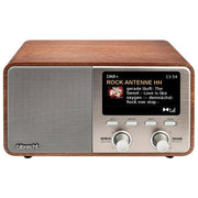 Albrecht DR760 DR 760 Radio da tavolo DAB+ FM Bluetooth 5W RMS legno marrone colore Marrone