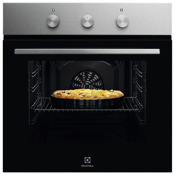 Electrolux LOH2H00BX3 InfiSpace Forno da incasso Elettrico Ventilato 65 L Classe A AquaClean 7 Funzioni (59x56x55 cm) colore Inox