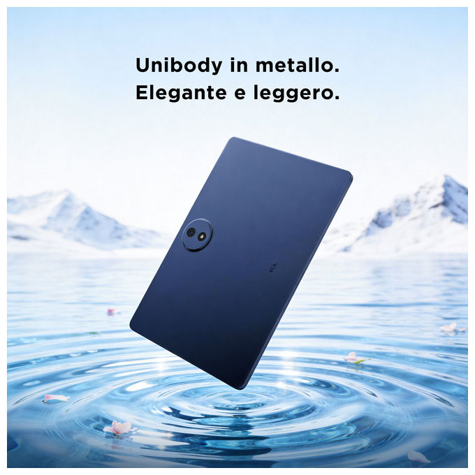 TCL 9445X1-2ALCA111 TAB A1 Plus Tablet Android 12,2'' 2.4K 120Hz Snapdragon 4 Gen 2 6GB 128GB Wi-Fi IP54 colore Space Blue