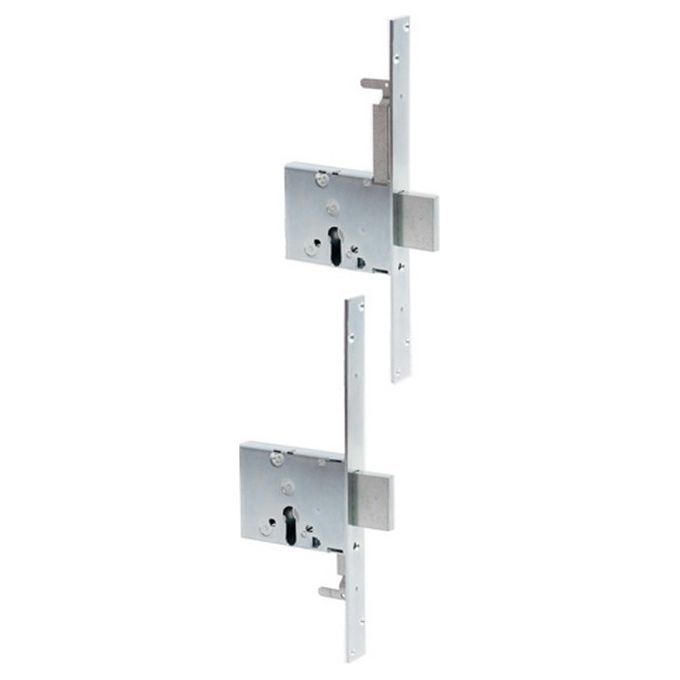 CISA 94850 56020-60-0 Coppia Serratura Cilindro Europeo da Infilare per Porte Blindate colore Nero