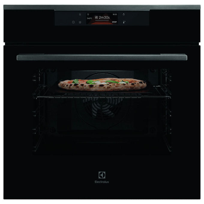 Electrolux 949 288 048 PizzaExpert Series 700 Forno da incasso Multifunzione 72 L Classe A++ Funzione PizzaExpert Pulizia Pirolitica Wi-Fi (59.4x56.9x58.9 cm) colore Nero