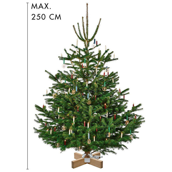 Krinner 95021 Supporto per Albero di Natale con Fissaggio a Picchetto Diametro Base 50 cm Peso 3,5 Kg colore Legno