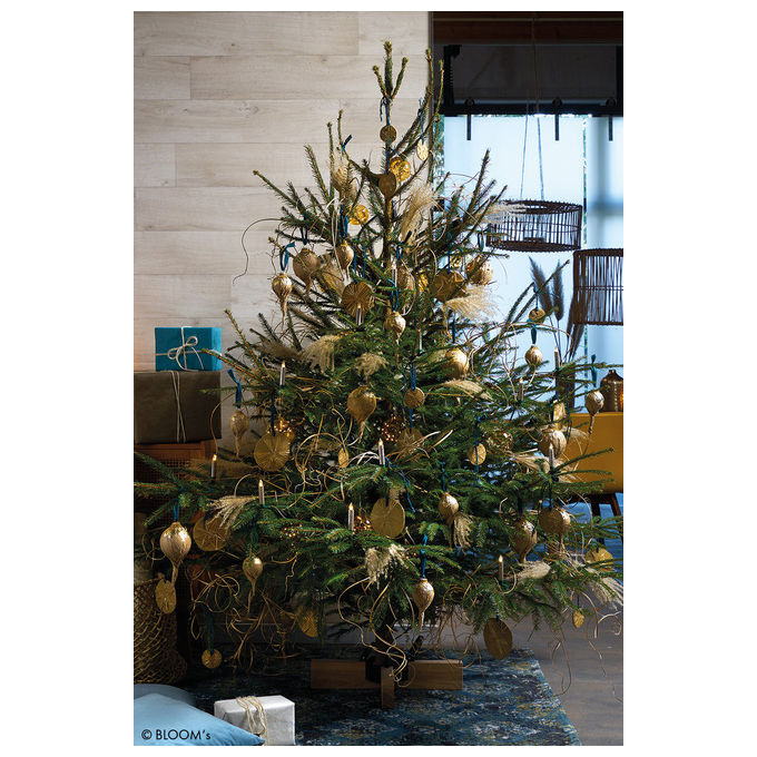 Krinner 95021 Supporto per Albero di Natale con Fissaggio a Picchetto Diametro Base 50 cm Peso 3,5 Kg colore Legno