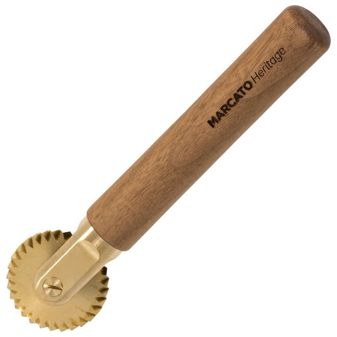 Marcato RDE-HER Heritage Pastaroller in mosia'r e legno colore Bronzo