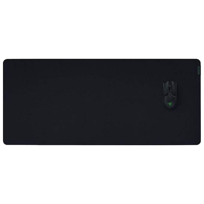 Razer RZ02-03810100-R3M1 Strider Tappetino per mouse ibrido base morbida e scorrevolezza 3 mm bordi cuciti anti-sfregamento resistente all'acqua colore Nero