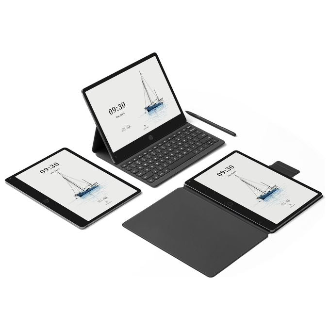 TCL 9566X-2BLCA111-1 NXTPAPER Note A1 Tablet Android 11,5'' 2.2K 8GB 256GB Wi-Fi T-Pen Pro Flip Case colore Grigio