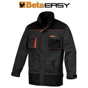 Beta 79090900 Easy Giacca da Lavoro Tela T-C 260 g-m² Inserti Antiabrasione Oxford Taglia XS colore Grigio