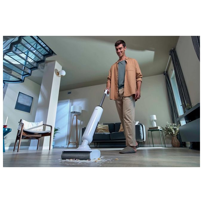 Hoover 36800019 HW400 011 Aspirapolvere verticale Senza sacchetto 0,55 L 220 W 50 min 78 dB colore Bianco