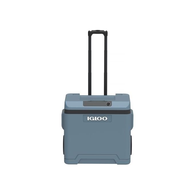 Igloo IE42 Frigorifero Portatile Termoelettrico 42 L 12V 230V con Ruote e Maniglia Telescopica Classe D colore Blu