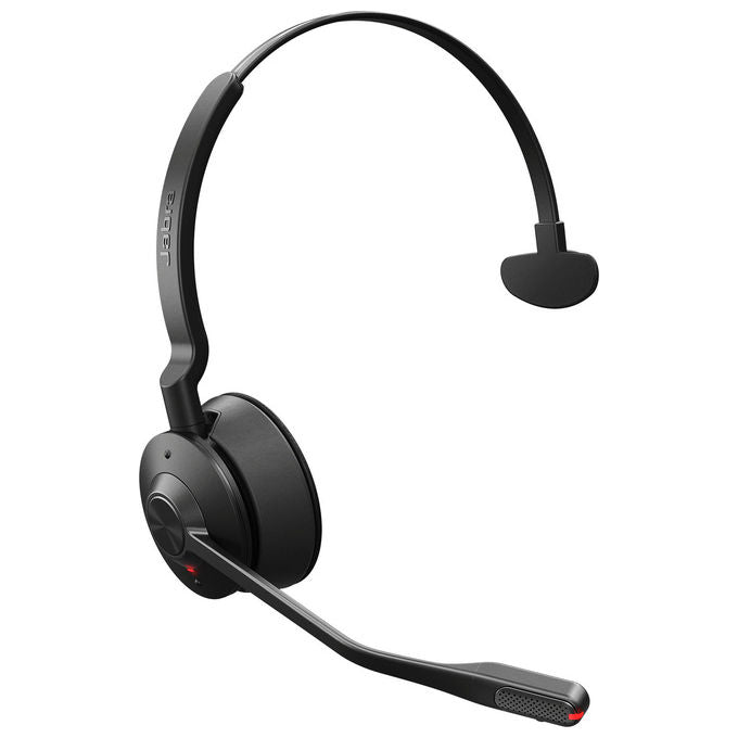 Jabra, Auricolare Wireless Mono Engage 55 SE, USB-A, Nero, Ottimizzato per UC