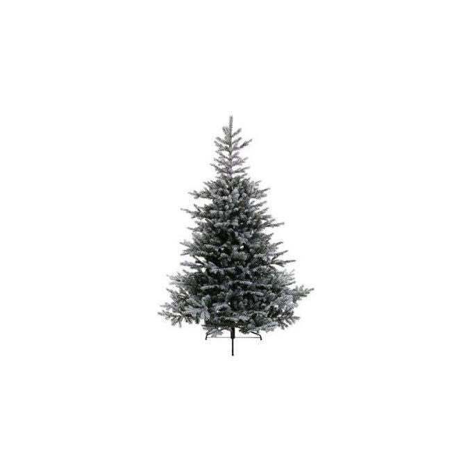 Kaemingk 9689760 GRANDIS Albero di Natale Artificiale 1038 Punte PE e PVC Effetto Neve D 111 x H 150 cm colore Verde Innevato