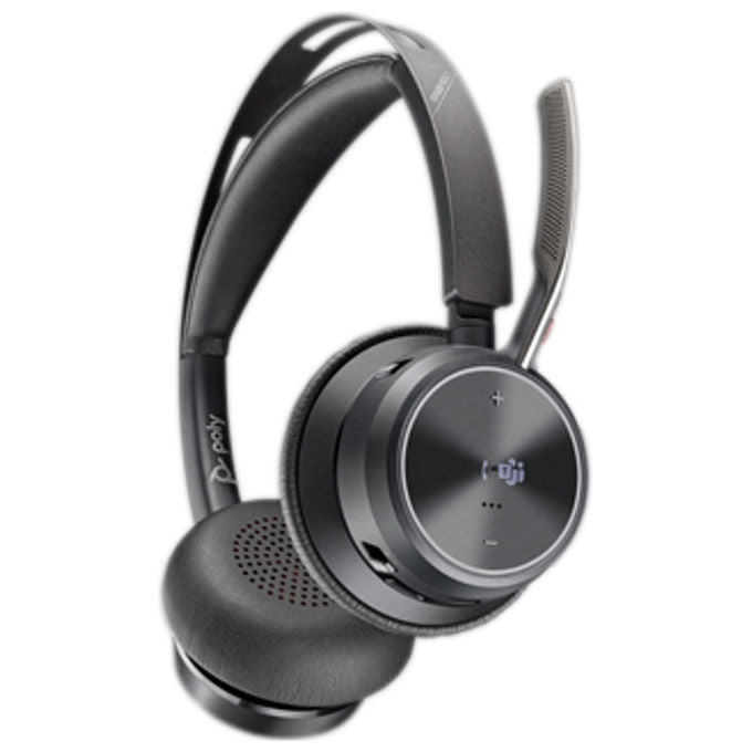 HP POLY CB8R3AA VOYAGER FOCUS 2-M USB-C-C HEADSET ADATTATORE USB-C-A STAND DI RICARICA POLY+ 3 ANNI colore Nero