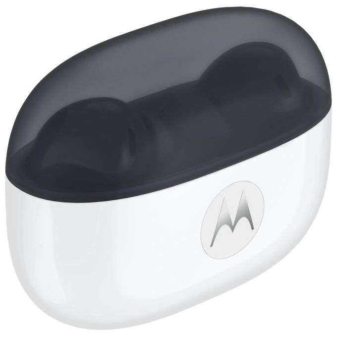 Motorola PG38C08162 Moto Buds 2 Auricolare Wireless In-ear Audio Hi-Res LHDC Cancellazione Attiva Rumore fino a 55dB 6 Microfoni CrystalTalk AI Batteria fino a 48h Bluetooth 6.0 IP54 colore Carbonio