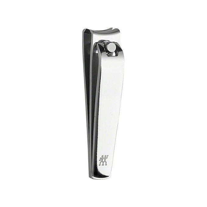 ZWILLING 97438-004-0 Classic Inox Set Manicure 4 Pezzi in Acciaio Inox con Custodia in Pelle Nera con Chiusura a Pulsante colore Nero