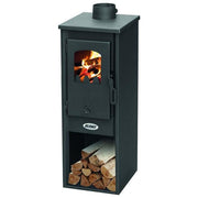 Blinky Ekonomik Berna Lux-S Stufa a Legna Acciaio Focolare Refrattario 5,2 kW colore Antracite