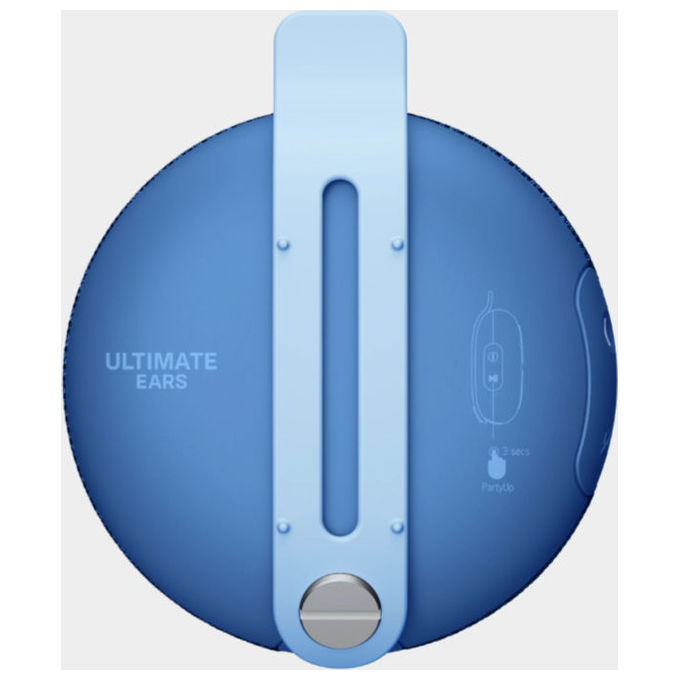 Ultimate Ears Miniroll Altoparlante Bluetooth Portatile Blu Impermeabile