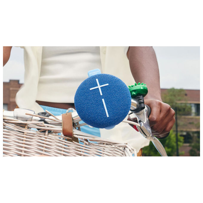 Ultimate Ears Miniroll Altoparlante Bluetooth Portatile Blu Impermeabile
