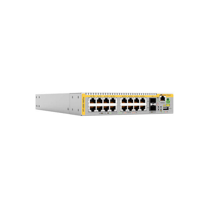 Allied Telesis 990-007950-50 AT-x250-18XTm-50 Switch Gestito L3 16 Porte RJ-45 2 Slot SFP+ 360 Gbit-s colore Grigio