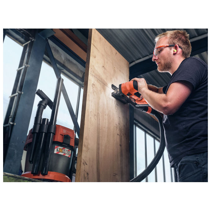 Fein 99100001561 F-IRON Jig 26 A Sega Alternativa a Batteria per Legno e Metallo con Corsa 26 mm e 4 Livelli di Pendolismo colore Nero