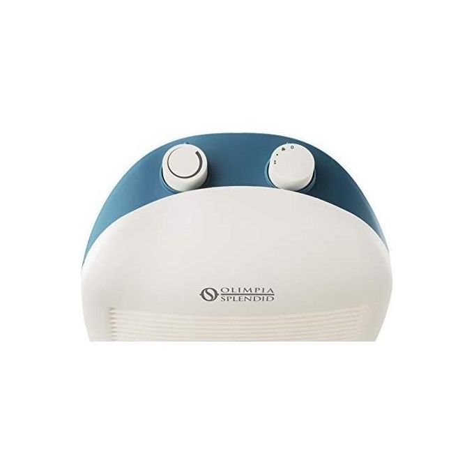 Olimpia Splendid 99338 Caldo Relax Termoventilatore 2000W 3 Livelli IP21 per ambienti fino a 60 m³ colore Blu Bianco