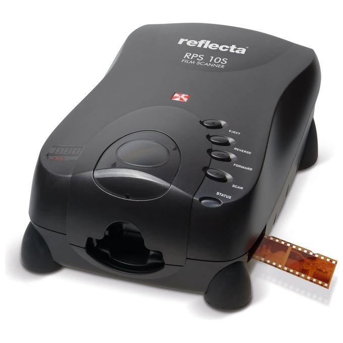 Reflecta 65960 RPS 10 S Scanner per pellicole Negativa Positiva S-W Risoluzione 10000 DPI Profondita' colore 48 bit Interfaccia USB 2.0 colore Nero