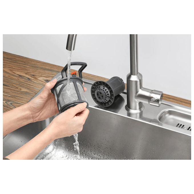 Electrolux 911 077 065 Serie 700 Lavastoviglie A scomparsa totale 10 coperti Classe D GlassCare AirDry (81.8x44.6x55 cm) colore Nero