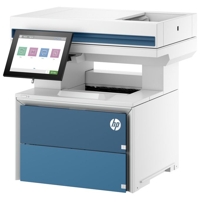 HP 675S3A#B19 Stampante Multifunzione Laser A4 50 ppm RAM 6 GB Wi-Fi No Gigabit LAN USB 3.2 colore Blu Bianco