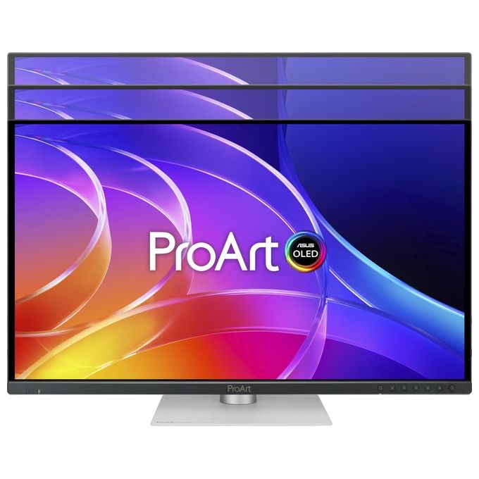 Asus 90LM06M0-B01K71 ProArt Monitor 27'' 4K UHD QD-OLED 3840x2160 100Hz HDR10 colore Nero Argento