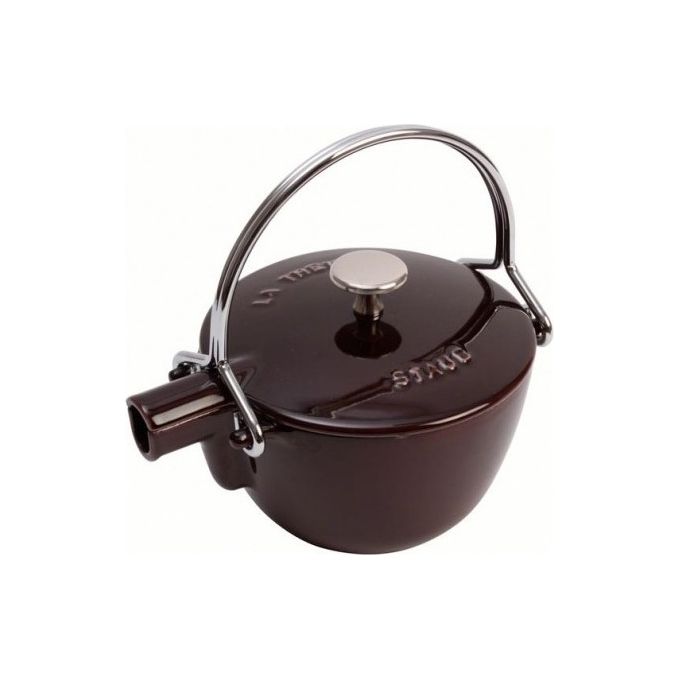 Staub 40509-421-0 Teiera in Ghisa Tonda 16.5 cm colore Nero
