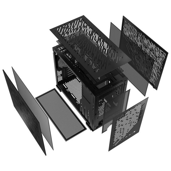 XPG 75261649 VALOR AIR NANO Midi Tower micro ATX Mini-ITX USB 3.2 Gen 1 A 2x USB 3.2 Gen 2 C 1x colore Nero