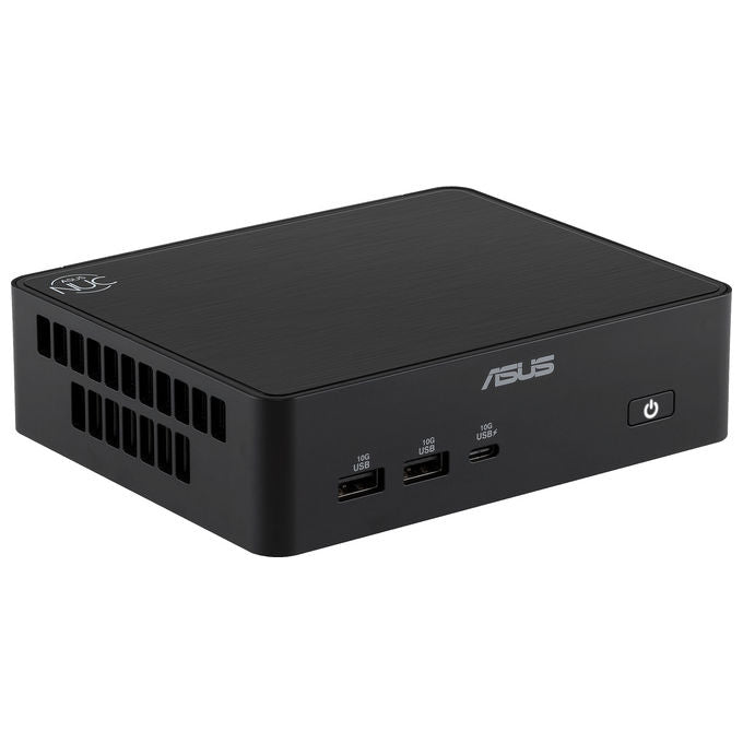 Asus 90AR00W2-M000D0 NUC 16 Pro Mini PC Barebone Intel Core Ultra 7 366H RAM fino a 128 GB SSD M.2 PCIe Wi-Fi 7 Bluetooth 6.0 Thunderbolt 4 colore Nero
