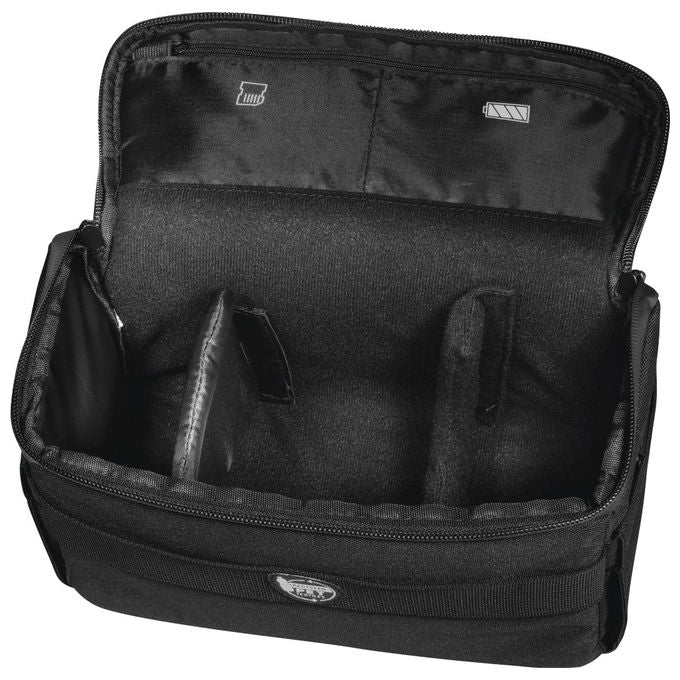 Hama 00121339 Matera Borsa da spalla in poliestere con tracolla e tasca laterale colore Nero