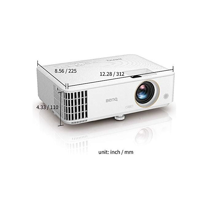 BenQ 9H.JLS77.14E TH585P Videoproiettore DLP Full HD 1080p 3500 ANSI lumen HDR Gaming 16ms Input Lag Altoparlante 10W colore Bianco