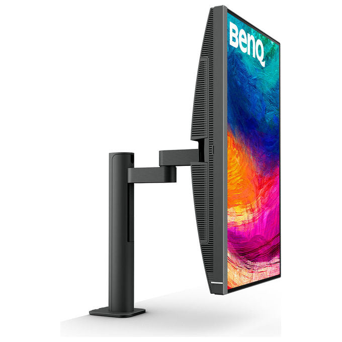 BenQ monitor PD2706UA 27 pollici, 4K UHD, IPS, USB-C 90W, 95% P3, HDR400, KVM, braccio ergo, DesignVue