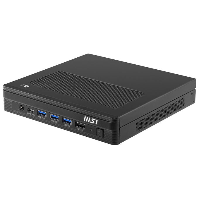 MSI pc desktop SFF PRO DP10 A14MG, Intel Core i3 1400, 8 GB DDR5, SSD 512 GB M.2, Windows 11 Home, Wi-Fi 6E, nero