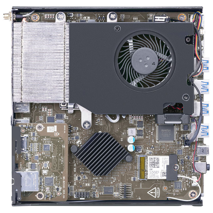 MSI pc desktop SFF PRO DP10 A14MG, Intel Core i3 1400, 8 GB DDR5, SSD 512 GB M.2, Windows 11 Home, Wi-Fi 6E, nero