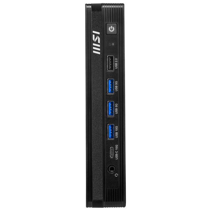 MSI pc desktop SFF PRO DP10 A14MG, Intel Core i3 1400, 8 GB DDR5, SSD 512 GB M.2, Windows 11 Home, Wi-Fi 6E, nero