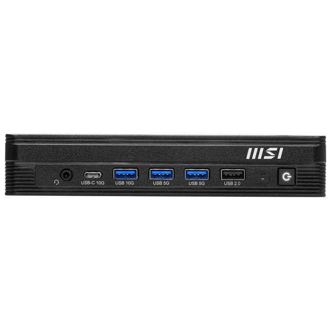MSI pc desktop SFF PRO DP10 A14MG, Intel Core i3 1400, 8 GB DDR5, SSD 512 GB M.2, Windows 11 Home, Wi-Fi 6E, nero