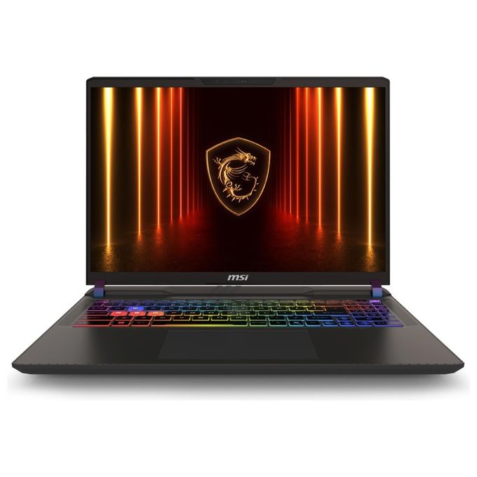 MSI Vector 16 HX AI A2XWHG 427IT Notebook Intel Core Ultra 9 275HX RTX 5070 Ti 16 pollici QHD+ colore Nero