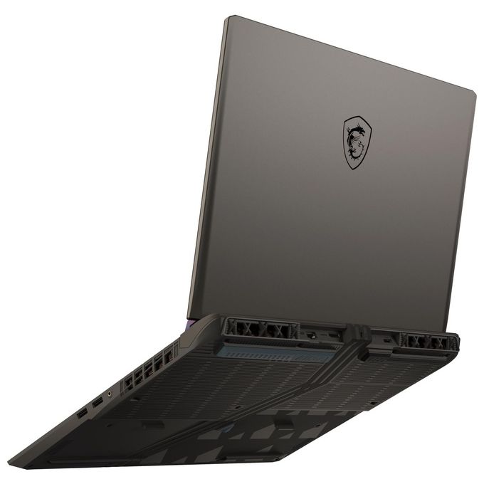 MSI Notebook Gaming 16'' QHD+ 240Hz Intel Core Ultra 9 RTX 5070 Ti 16GB RAM 1TB SSD FreeDOS Grigio