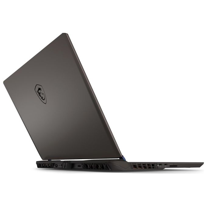 MSI Notebook Gaming 16'' QHD+ 240Hz Intel Core Ultra 9 RTX 5070 Ti 16GB RAM 1TB SSD FreeDOS Grigio