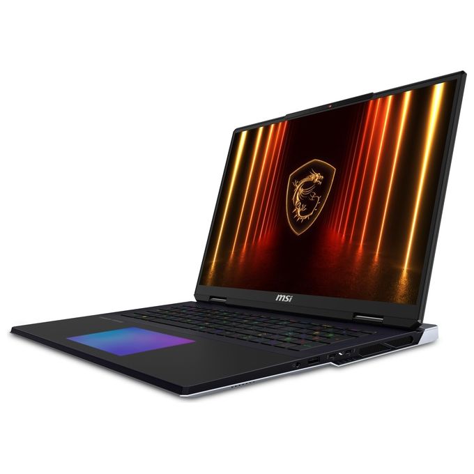 MSI Titan 18 HX AI A2XWJG-476IT Notebook Intel Core Ultra 9 RTX 5090 64GB 6TB SSD PC Portatile Gaming Nero