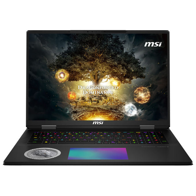 MSI A2XWJG-401IT Notebook Gaming Titan 18 HX Dragon Edition Intel Core Ultra 9 285HX RTX 5090 96GB RAM 6TB SSD Windows 11 Pro colore Nero