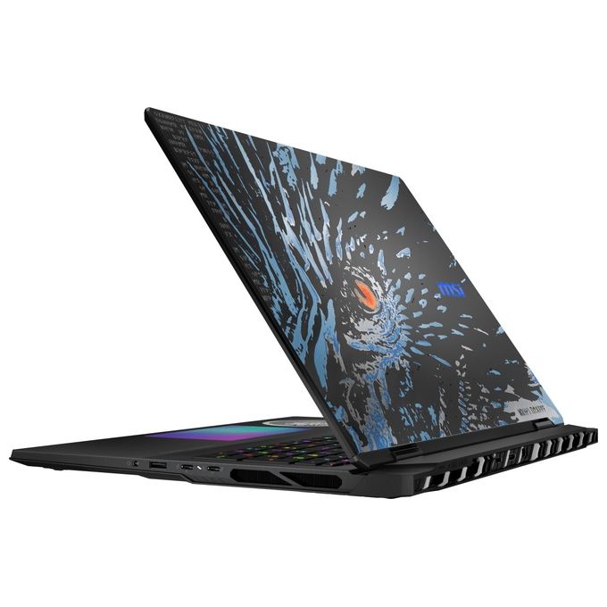 MSI A2XWJG-401IT Notebook Gaming Titan 18 HX Dragon Edition Intel Core Ultra 9 285HX RTX 5090 96GB RAM 6TB SSD Windows 11 Pro colore Nero